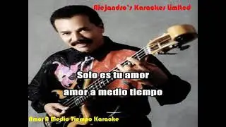 Cano Estremera Amor A Medio Tiempo Karaoke