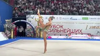 Anna Popova Clubs EF 1st Stage Strongest Cup Moscow 2023