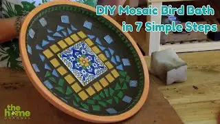 DIY Mosaic Bird Bath