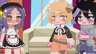 ||•Seré tu sirvienta por 24 horas•||/NARUTO meme 🦊🌟\🍜 SasuNaru🍅/[Gacha club]