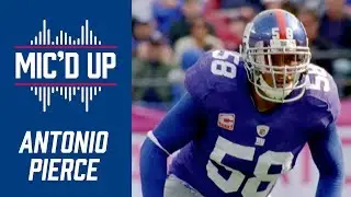 Antonio Pierce Mic’d Up vs. Raiders (2009) | New York Giants