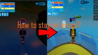 Roblox - Boku No Roblox: Remastered - How to stay on arena!!