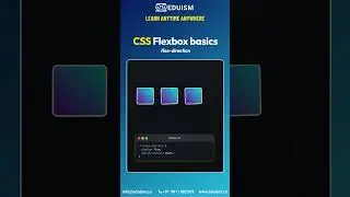 CSS Flexbox Basics! #css #html #javascript #js #cssbeginners #dataanalysis #ai #ml #webdeveloper