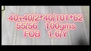 How to calculate the price and weight of dobby fabric with two photos