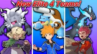 Reimagining Kanto’s Elite 4 and Champion Teams!