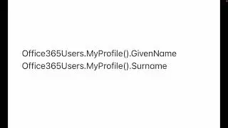 How To Get Current Logged In User’s First Name and Last Name In Microsoft Powerapps