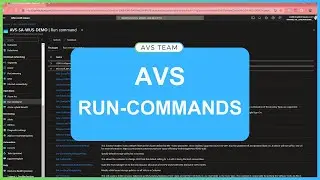 AVS How-to: Run-Commands