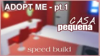 🏡🌈 Decorando Casa Pequena pt.1  - Speed Build (Adopt-me)