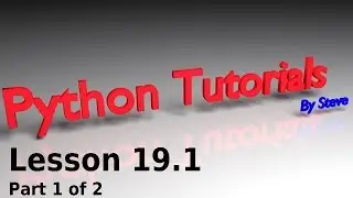 Python Tutorial v3.2.5 Lesson 19.1 - Rock Paper Scissors Development (1 of 2)