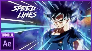 Anime Speed Lines After Effects Tutorial