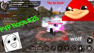Pvp Noob #25 . Pvp noob you should watch before sleeping. | 5k wolf
