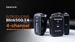 Saramonic Blink500 T4 the 4-person wireless microphone with the most competitive pricing