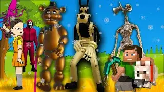 어몽어스 오징어 게임 Squid Game / Freddy / Siren Head / Borris Tom / Minecraft