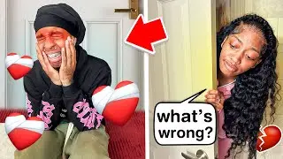 Crying With The Door LOCKED PRANK On IDA...💔