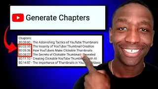 How To ADD Chapters To Your YouTube Video (FAST & EASY)