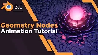 STUNNING Motion Graphics with Geometry Nodes | Blender 3.0 Tutorial