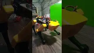 Robot dog Spot mini #arduinomega #bostondynamics