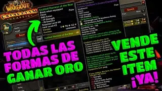 NI YO SABÍA ESTO! VENDE ITEMS DE HASTA 50000 DE ORO EN WOW CATACLISMO CLASSIC | LA TABERNA DEL ENANO