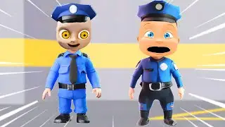 BELALI BEBEKLER POLİS OLDU 🤣 Baby in Yellow & Who's Your Daddy & Roblox
