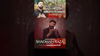 Shimr Kehta Tha Sakina (S.A) Ko | Shadman Raza |New Nohay 2024 #shadmanraza #muharram2024