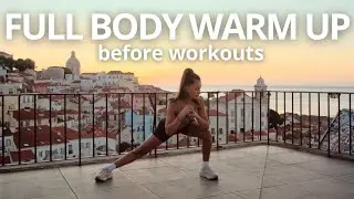 FULL BODY WARM UP | DO THIS BEFORE YOUR WORKOUTS | Sunrise Pre-Workout | Low Impact | No Equipment