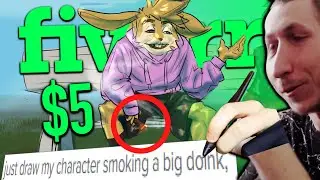 I drew ANYTHING on Fiverr for DIRT CHEAP...