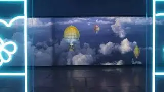 Multimediální výstava Modrá květina v Divadle Hybernia