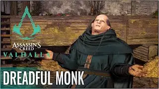 SCARY LOOKING Monk Bragging His Faith to Eivor ― ASSASSIN'S CREED VALHALLA