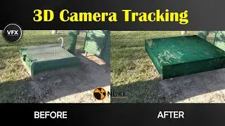 3D Camera Tracking in Nuke Basic | Nuke Compositing Tutorial | VisualFX