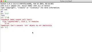 learn python 2019 Integers and Strings