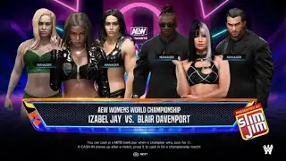 AEW Road Rager: Izabel Jay vs Blair Davenport (c)