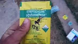 #स्ट्रेप्टोसाइक्लिन का इस्तेमाल कैसे करें //#how_to_use_Streptocycline// #Bactericide// #Antibiotic