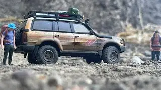 GCD 1/64 Diecasttalk 1992 Toyota Land Cruiser FJ80 2024 ToyotaFest Excl #toyotafest #offroad #toyota