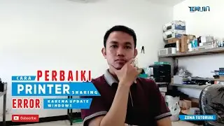PRINTER SHARING ERROR KARENA UPDATE WINDOWS ? INI JAWABANNYA | ZONA TUTORIAL