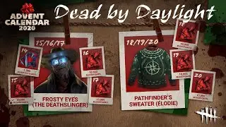 Dead by Daylight NEW  Advent calendar Free code (Бесплатный код Календарь Адвент) #6 Свитер Элоди