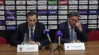 Пресс-конференция по итогам матча 