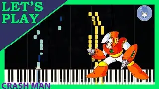 Crash Man from Mega Man 2 [Piano Tutorial]