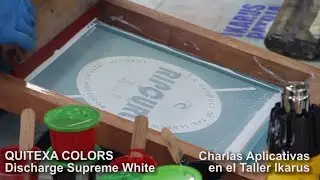 Como imprimir con discharge blanco? Discharge Supreme White de Quitexa Colors
