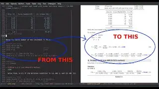 Emacs LiTeX-mode Demo Video (Doing Homeworks with Emacs)