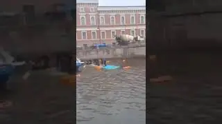 Автобус упал в реку в Санкт-Петербурге 10 мая 2024 г.