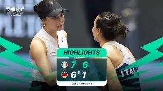 Highlights: Martina Trevisan (ITA) v Eva Lys (GER)