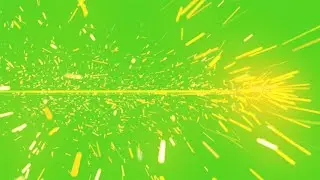 Sword Slash Fire Dust Effect 1080p 60fps / Greenscreen HD for Vlogs