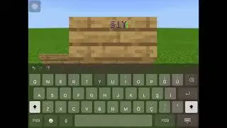 MCPE nasıl boyasız renkli yazı yazılır 📝