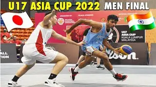 Japan vs. India (FIBA 3x3 U17 Asia Cup 2022 | Men Final)