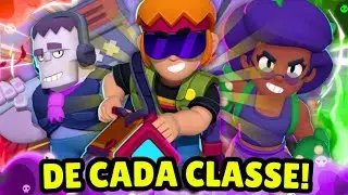 OS MELHORES BRAWLERS de CADA CLASSE no BRAWL STARS!
