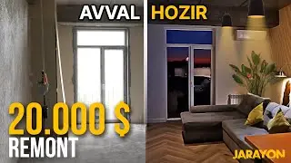 Avval va Hozir | DIZAYNERSIZ loyihalashtirilgan uy