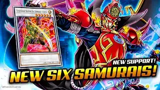 SIX SAMURAI IS BACK❗ SIX SAMURAI Deck (ft. NEW SHI EN) | Post Rage of the Abyss (Exordio)