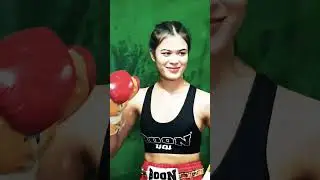 Geena Sitchanachai prefight in Koh Samui #muaythai