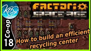 Factorio Space Age DLC MP 18 - How to Do Fulgora Recycling (Factorio DLC, MP)