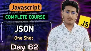 JSON Oneshot in JavaScript | JavaScript Tutorial In Hindi #62